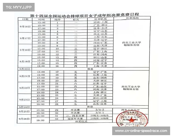 中国排协公布全运会赛程 排球项目新增青年混合组赛制改革引关注 中国排协公布全运会赛程 排球项目新增青年混合组赛制改革引关注